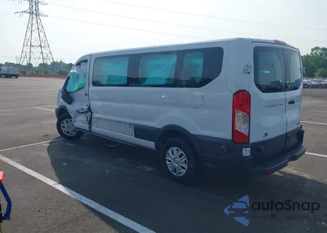 2018 Ford Transit Xlt z USA, uszkodzony, nr VIN 1FBZX2ZMXJKA84746